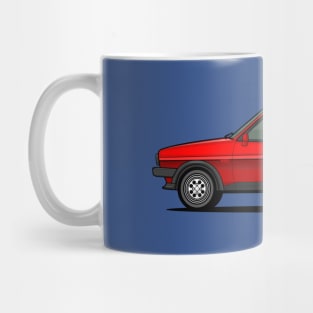 Ford Fiesta XR2 side profile Mug